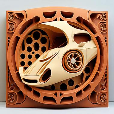 3D модель Alfa Romeo Carabo (STL)